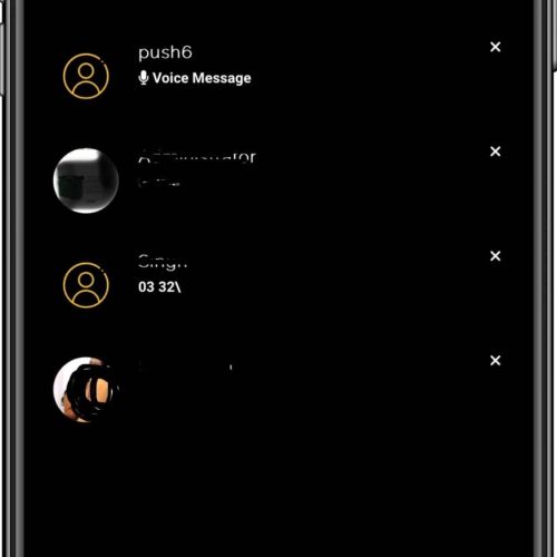 Sent and received messages (upgrade required)